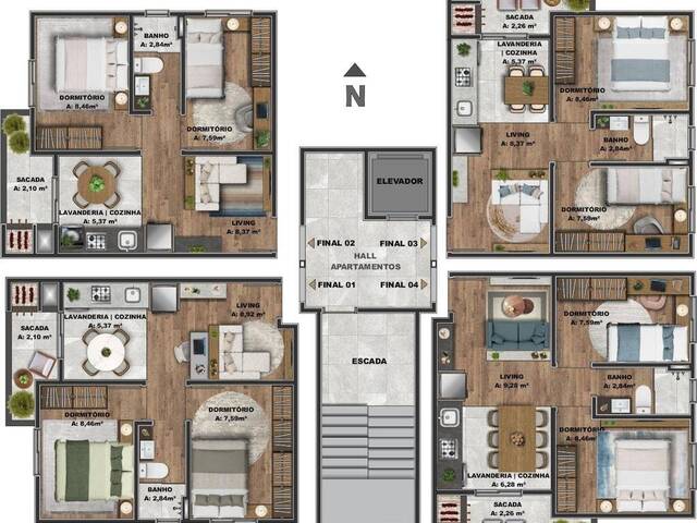 Apartamento para Venda em Caxias do Sul - 5